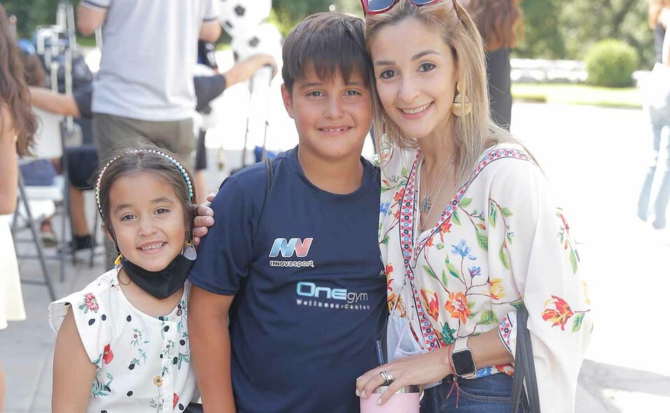 Maria Fernanda Perez, Santiago Perez y Melissa Salce / Fotos: Daniel Saldívar