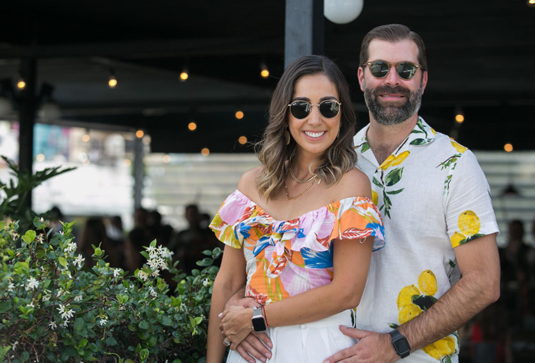 Paty Romo y Alejandro Wuarren