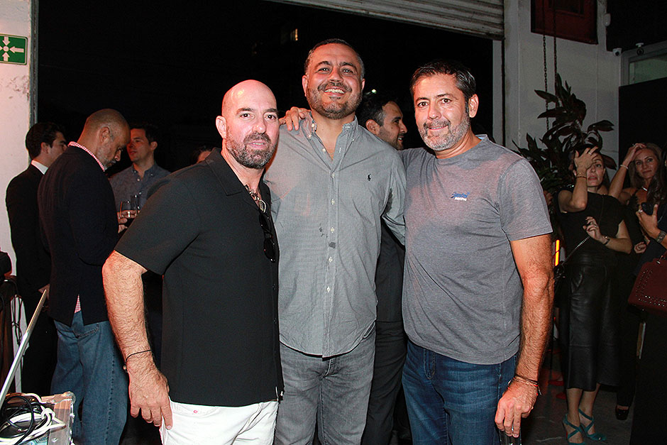 Ricardo Gresati, Tonatiuh Esqueda y Pepe Moller.