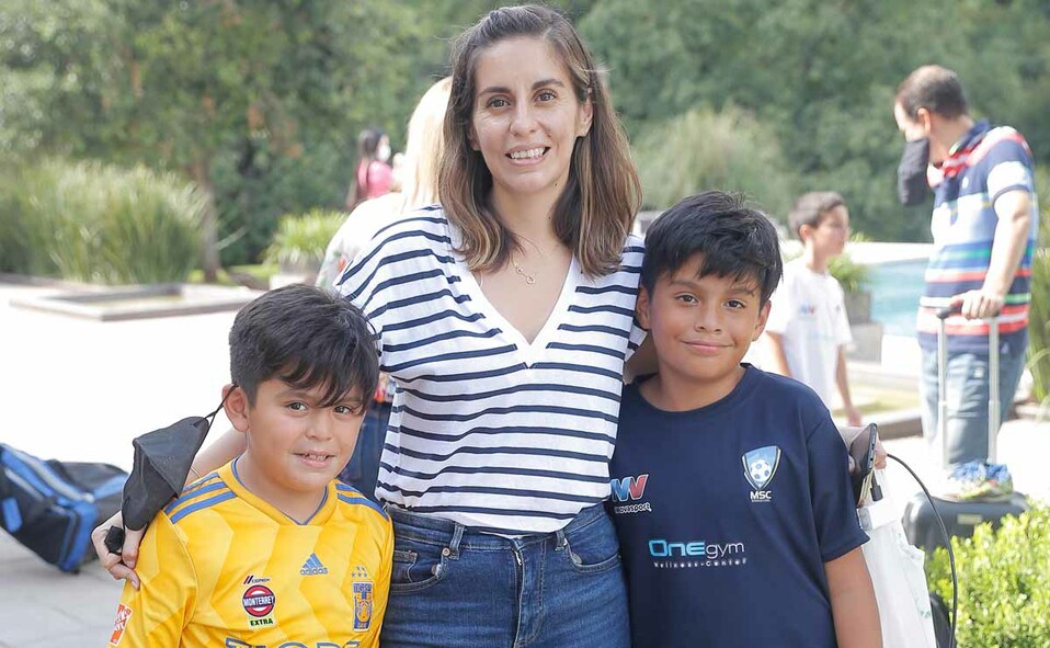 Sebastian González, Sonia Martínez y Emiliano González / Fotos: Daniel Saldívar