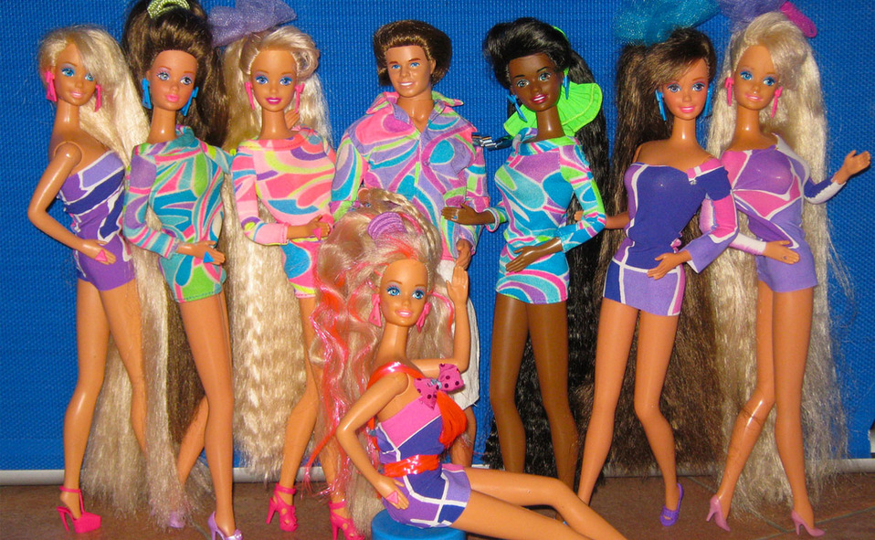 1992: Totally Hair Barbie la más vendida hasta la fecha.