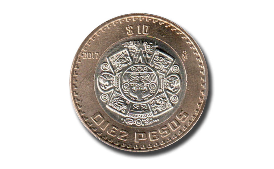 moneda de 10 pesos 2