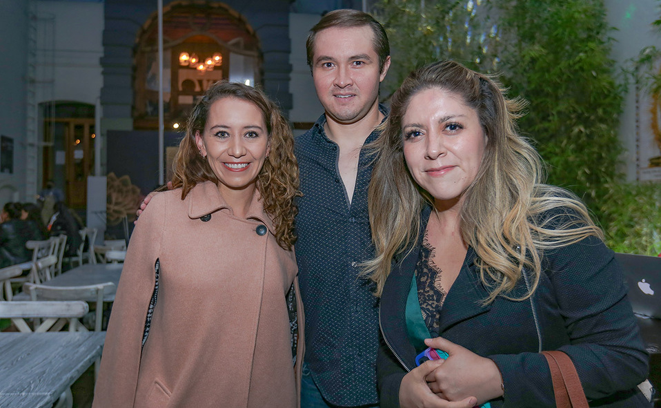 RAQUEL ARRIAGA, ALAN CASTILLO Y ARACELI PÉREZ