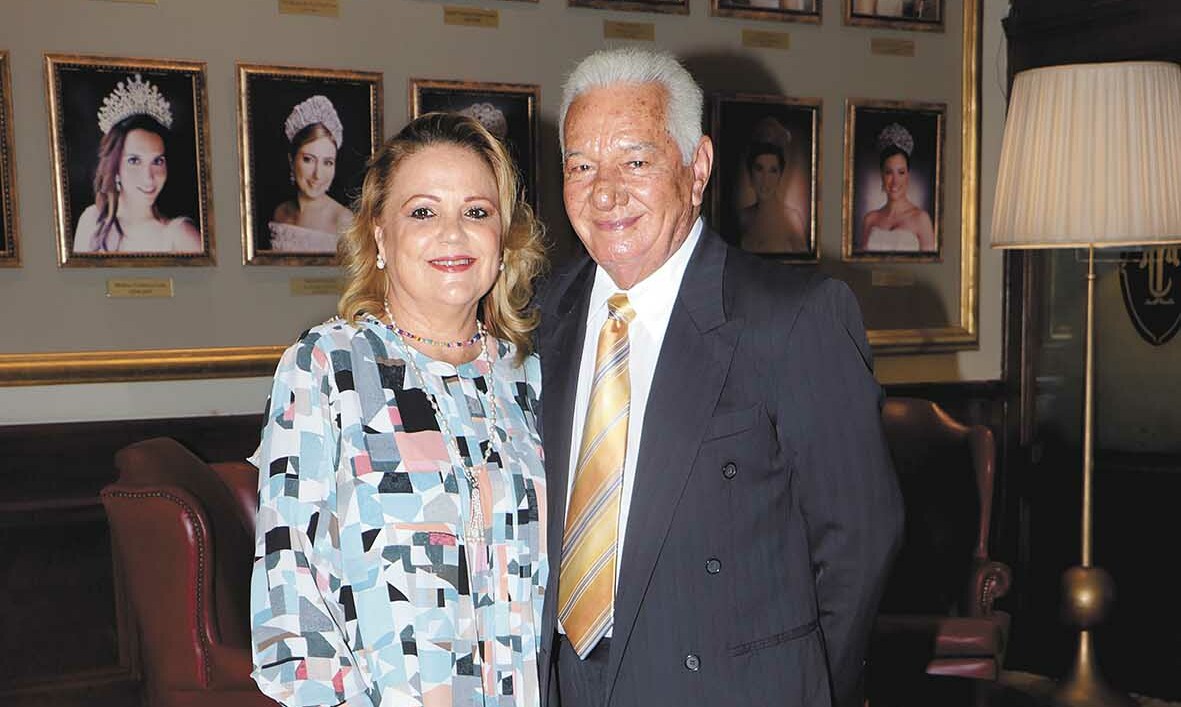 Raquel de Rivera y Celestino Rivera / Fotos: Dennis Hernández