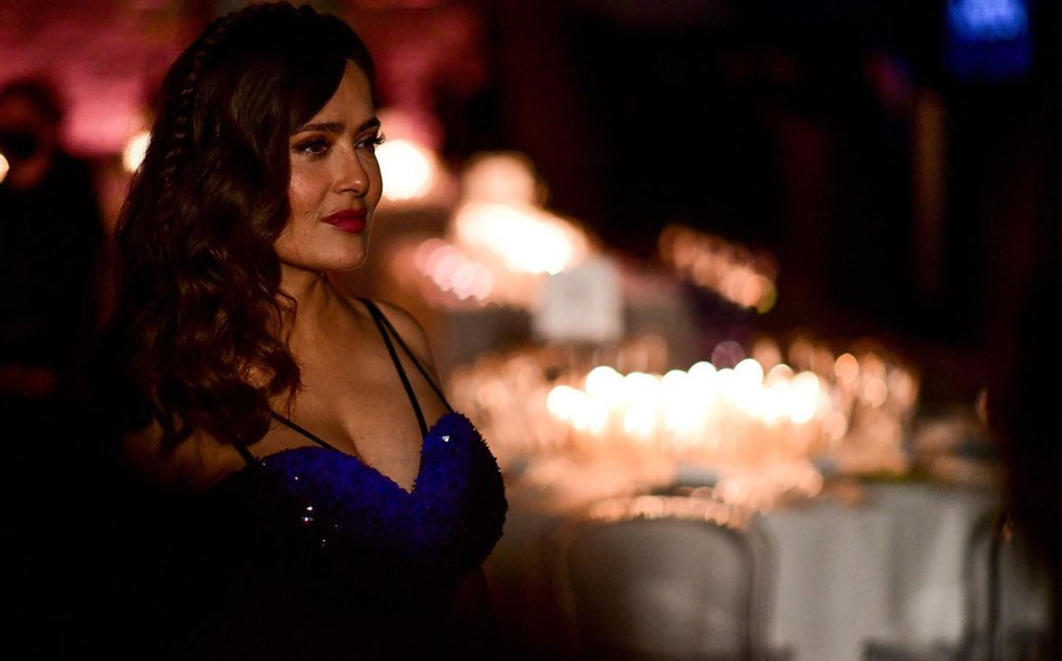 Salma Hayek y el vestido que deslumbró en Cannes (Foto: Instagram)