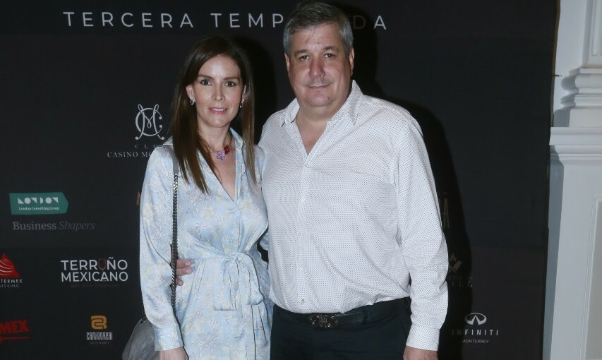 Mónica Martínez de De la Garza y Pedro De la Garza / Foto: Omar Valdez