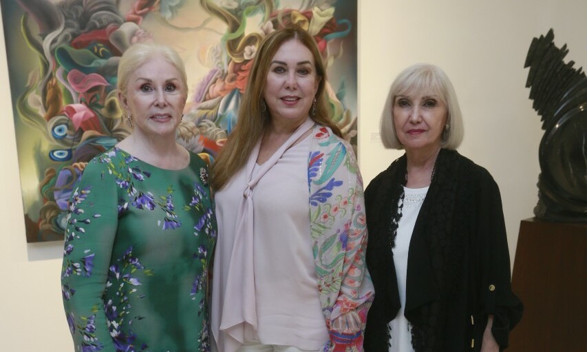 Lucila Araico, Nancy Montemayor y Georgina Calderón / Foto: Omar Valdez