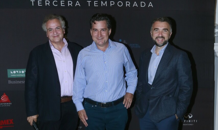 Jorge Zubieta y Landa, Adalberto Guajardo y Manuel Oropeza / Foto: Omar Valdez
