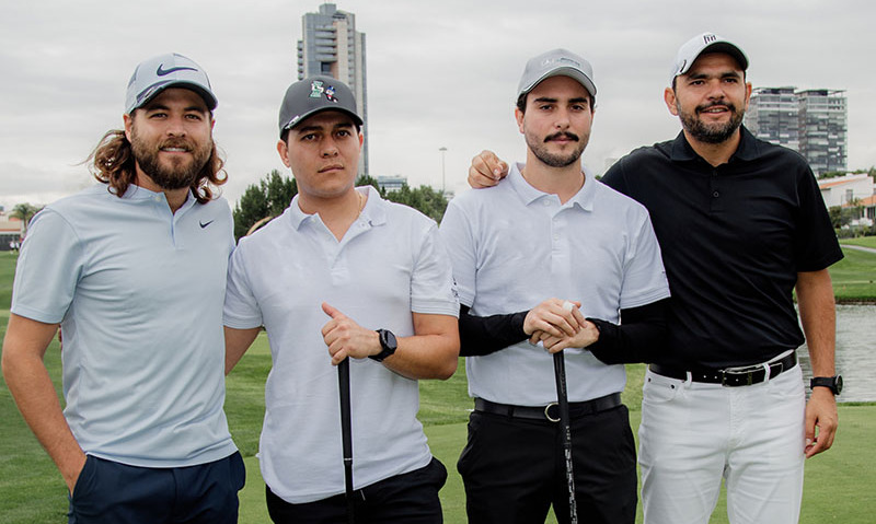 Eduardo Gali, Raúl Pardo, Francisco Real y Ruben Bojalil