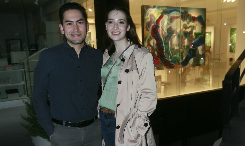 Vicente Chávez y Lucía Llanos / Foto: Omar Valdez