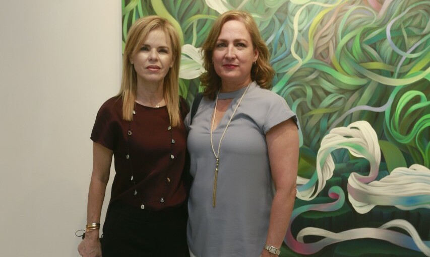 Sonia de Abramo y Laura Garza de Dillon / Foto: Omar Valdez