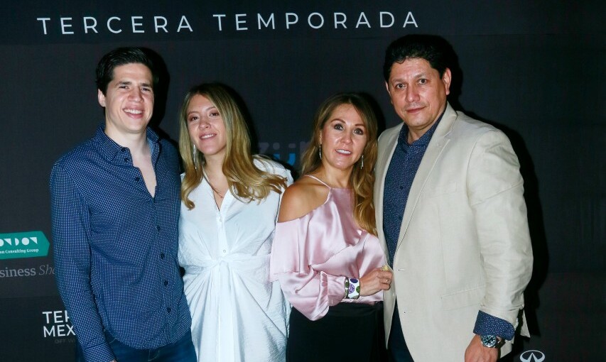 Juan Carlos García, Marcela Treviño, Lupita Cantú y Moisés García / Foto: Omar Valdez