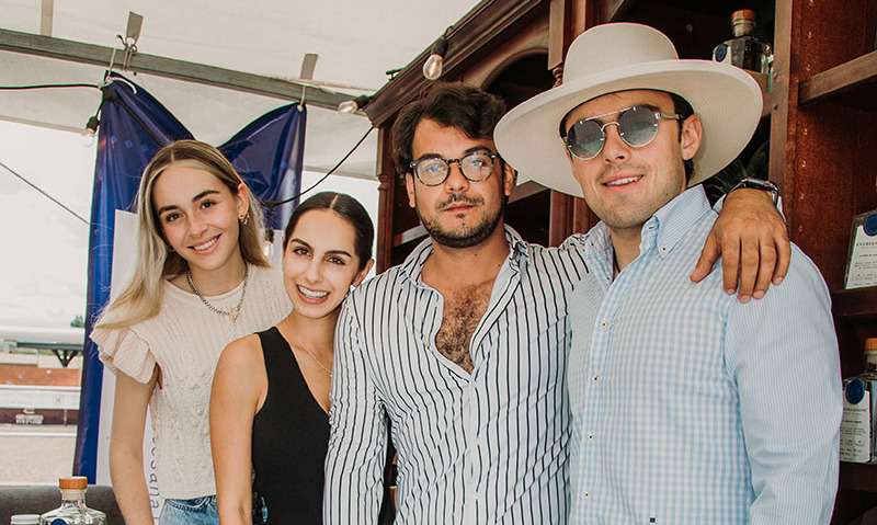 Fátima, Natalia, Santiago y Diego