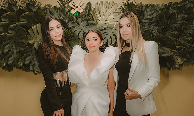 Marella Pablo, Roxana Olvera e Idania García