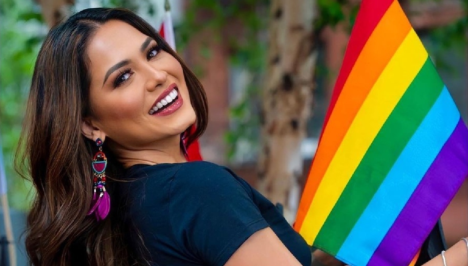 Andrea Meza. Miss Universo y sus looks en su visita a México. (Foto: Instagram).