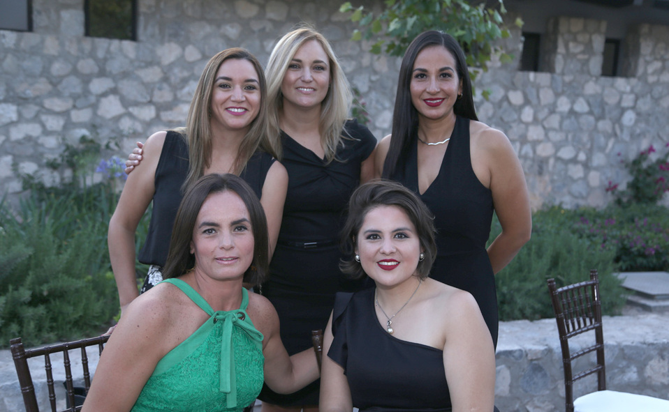 Diana, Carolina, Irene, Faby y Carolina