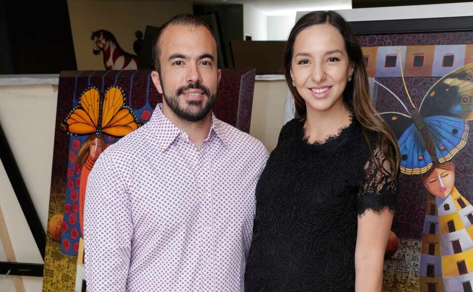 Enrique Simón y Brenda Gutiérrez de Simón / Fotos: Daniel Saldívar