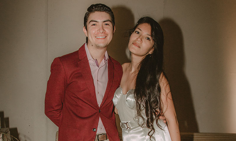 Alejandro Sánchez y Paulina Villanueva