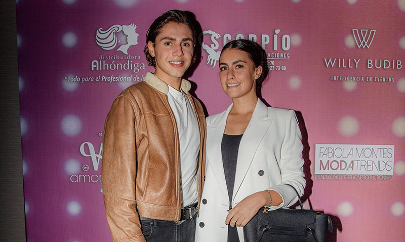 Sebastián Concha y Regina Ventosa
