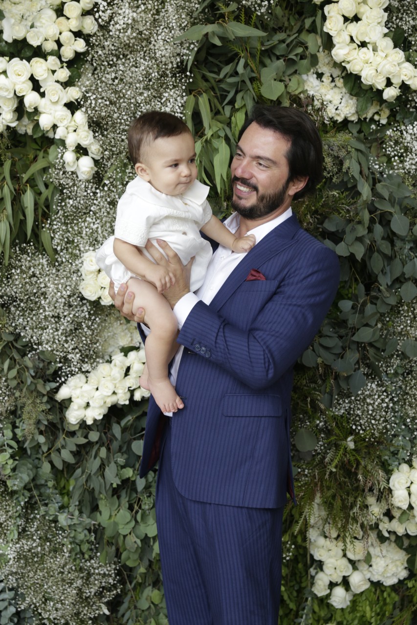 Leonel y su papá.