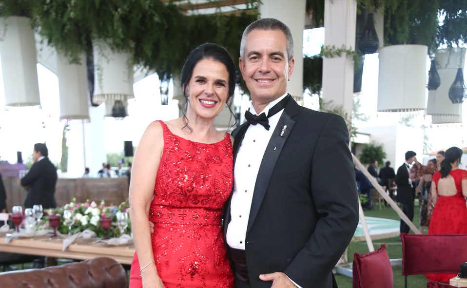 Papás de la novia. Adelina y Julio