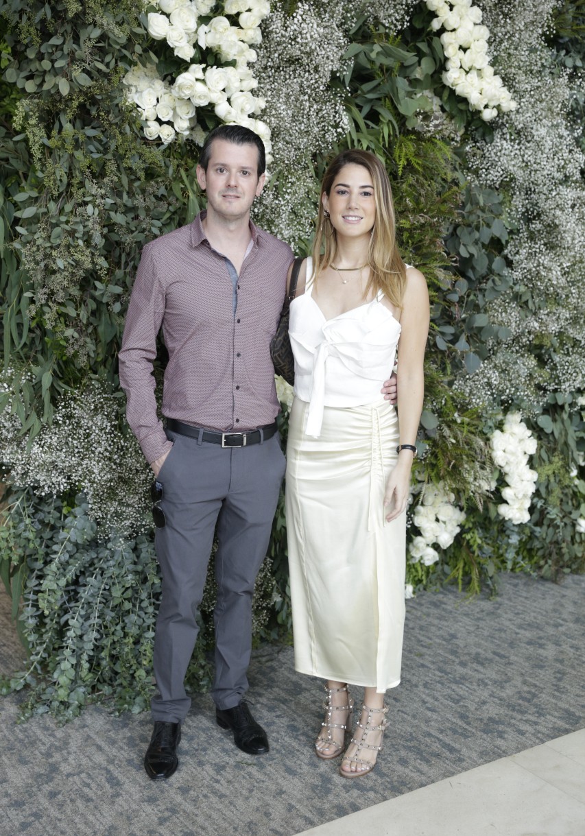 Roberto García y Cecilia Villaseñor.