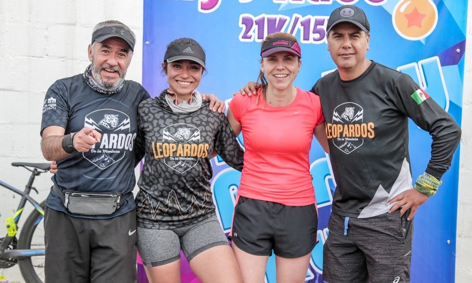 Arístides Romero, Estefanía Díaz, Lily Medina y Rafael Olvera
