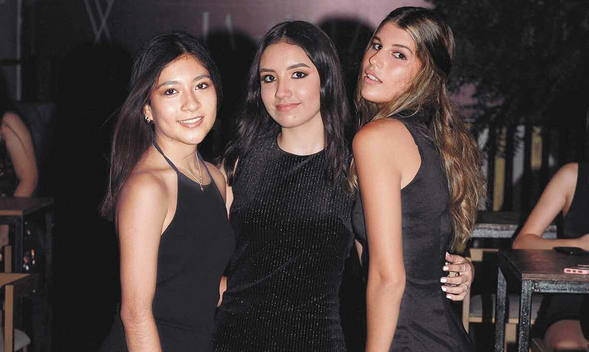 Yulissa Saucedo, Sofí Gil, Maríalex Elizondo / Fotos: Dennis Hernández