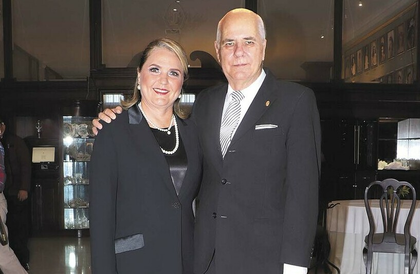 Begoña de Azcárraga y Carlos Azcárraga / Fotos: Dennis Hernández