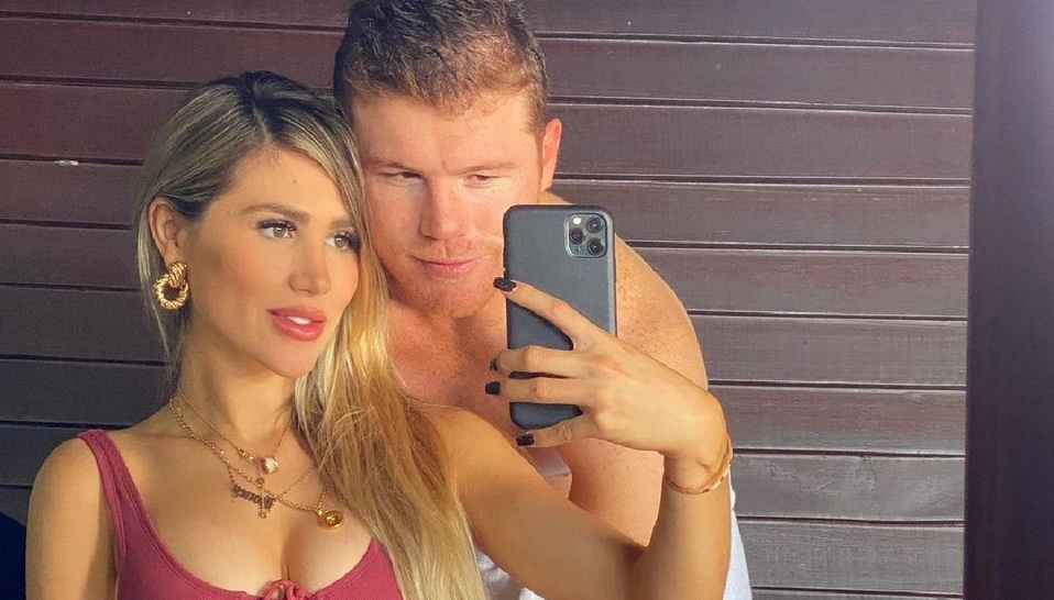 Fernanda Gómez y su mensaje de cumpleaños a el Canelo Ávarez. (Foto: Instagram).