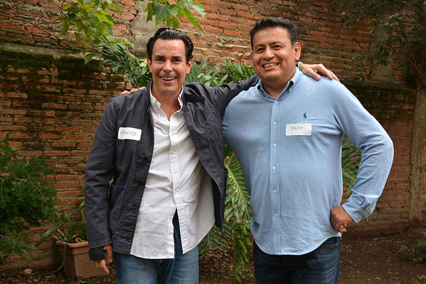 Juan Pablo Franco y Patricio Acosta