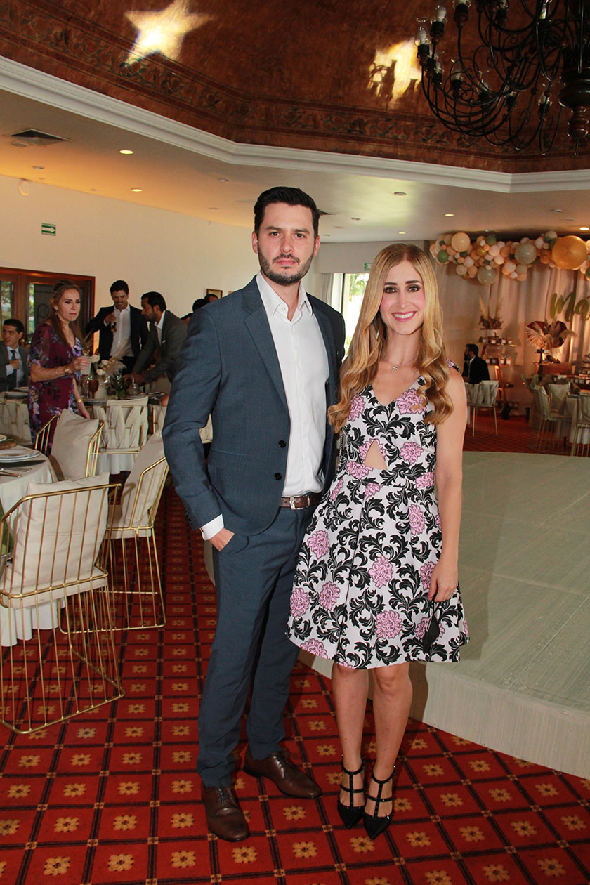 Erick del Río y Adriana Vargas