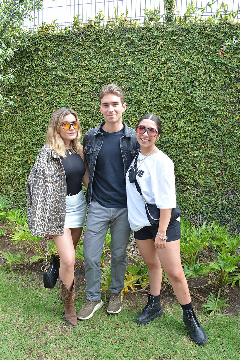 María José Lomelí, Gustavo Loaiza y Paola González