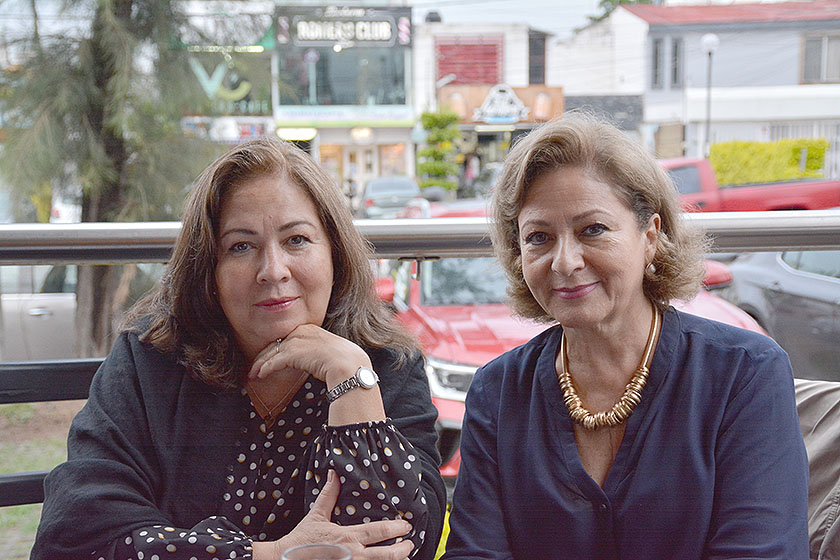 Mary Martín del Campo y Güera Schultz