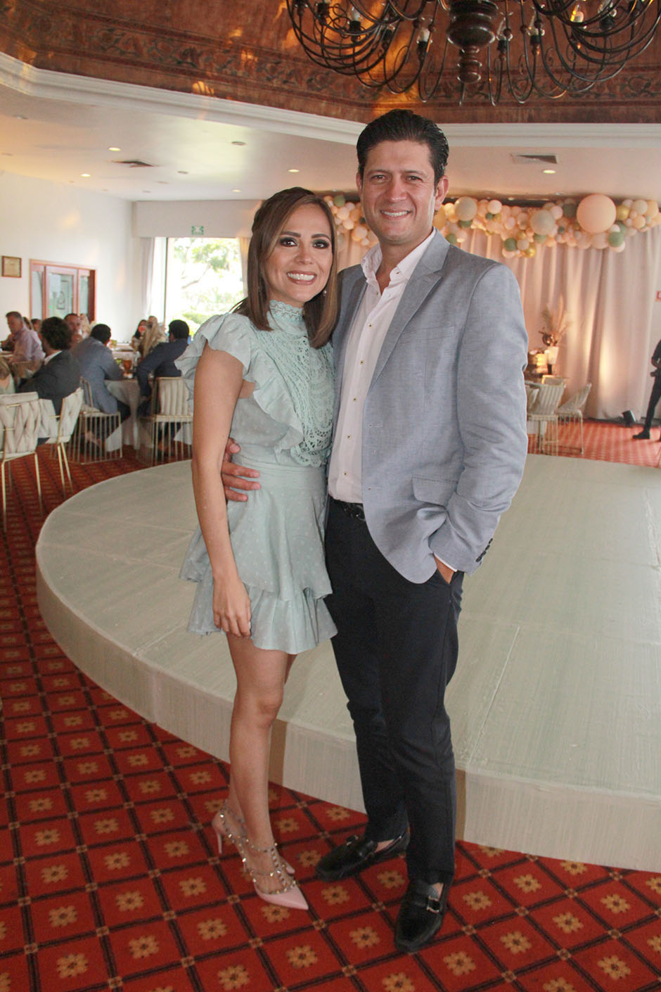 Tere Sandoval y Roberto Solano