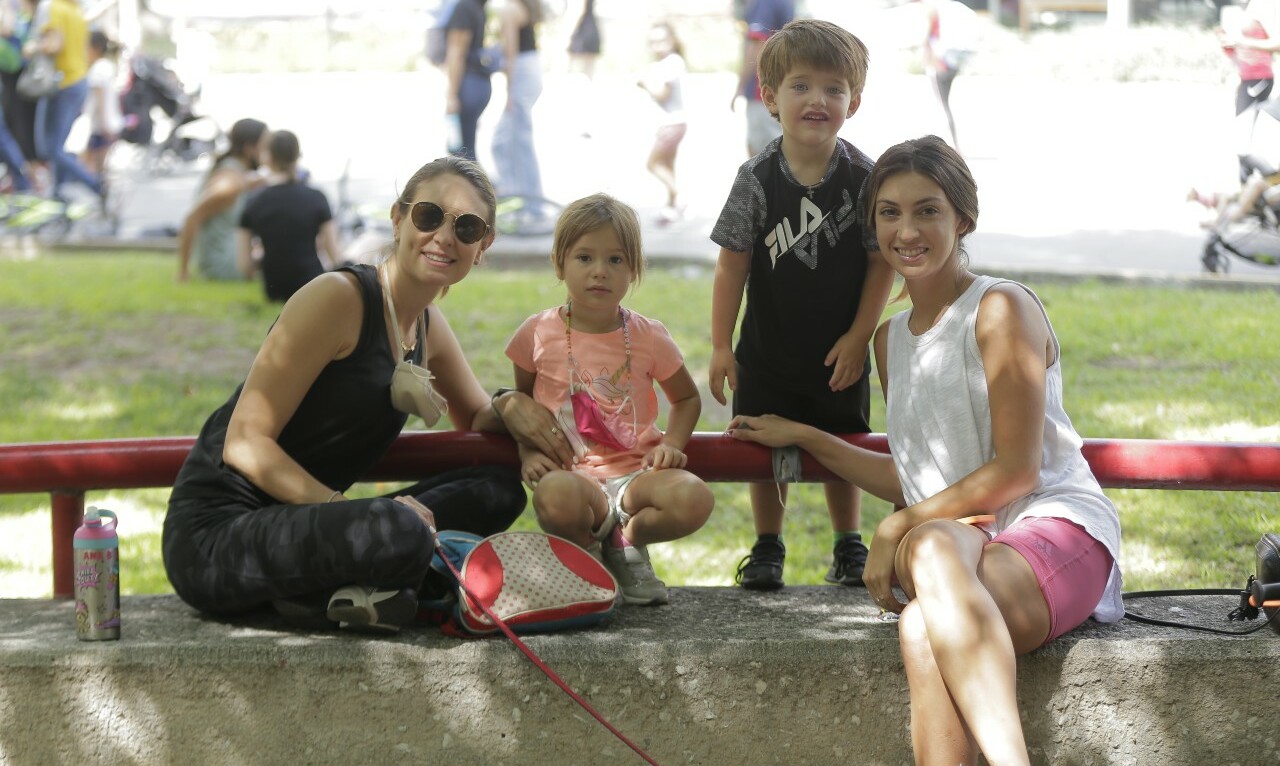 Tita Belden, Alana Bremer, Lorenzo González y Alana Leal / Foto: Daniel Saldívar y Omar Valdez
