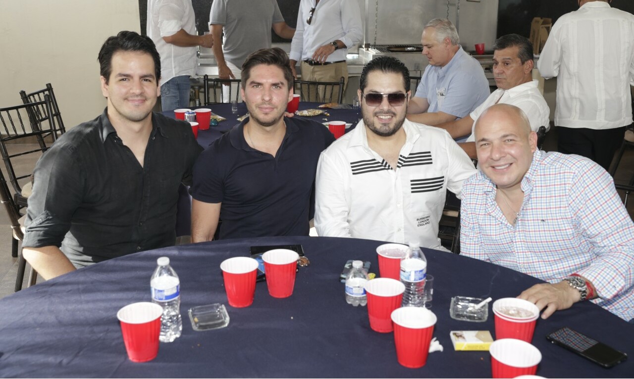 Pacheli Chapa, David Espinosa, Eugenio Bueno y Pepe Garza / Foto: Daniel Saldívar