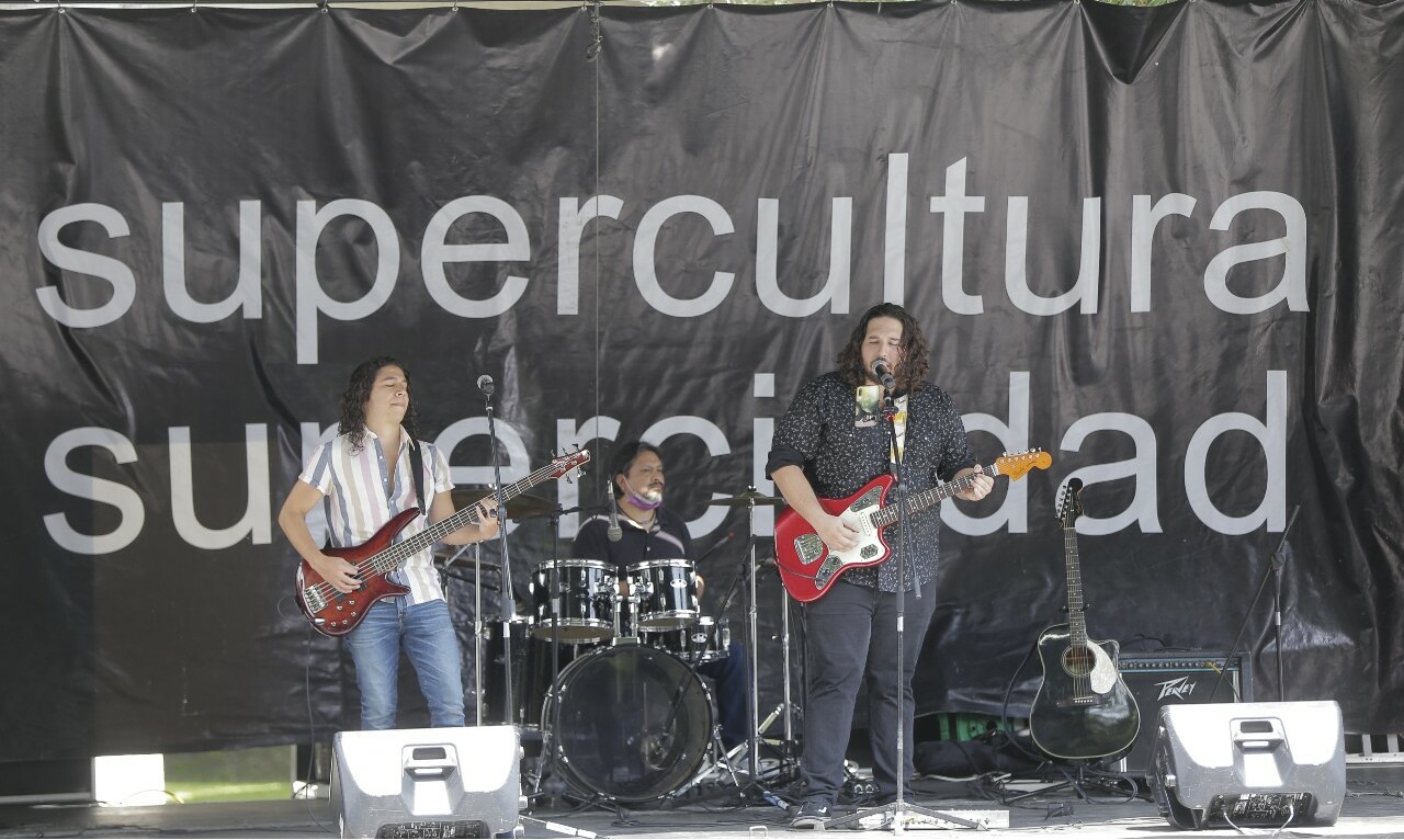Música de rock se presentó en San Pedro de Pinta / Foto: Daniel Saldívar y Omar Valdez