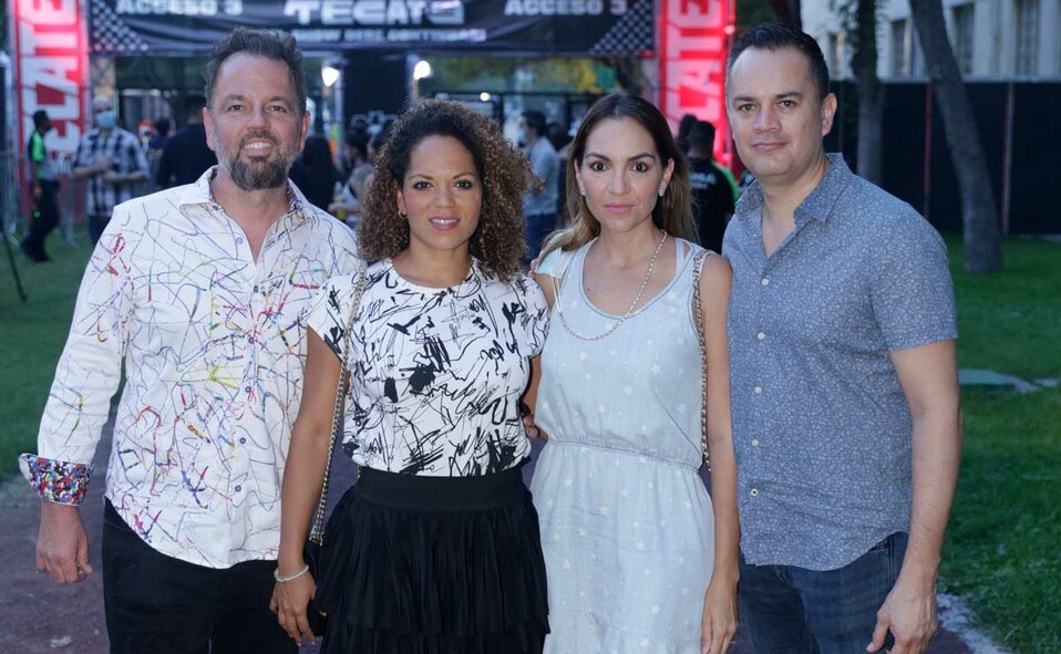 Carlos Ramos, Martha Barbosa, Karla Villarreal y Fernando Rentería / Fotos: Daniel Saldívar