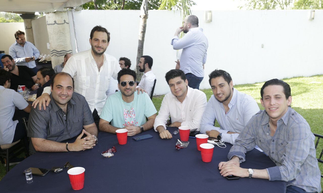 David Farah, Armando Lozano, Plácido Jiménez, Moris Samar, César Cruz y Daniel Kuri  / Foto: Daniel Saldívar
