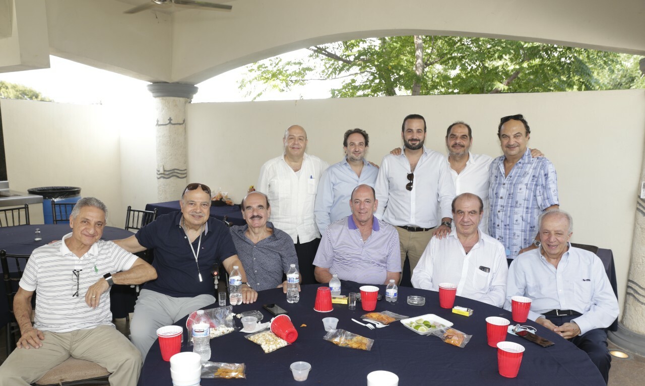 Emilio Marcos, Elías Giacoman, Emilio Marcos, César Marcos, Alfredo Marcos, José Daccarett, Mauricio Farah, Jesús Náder, Alfredo Farah, Bassam Hammoud