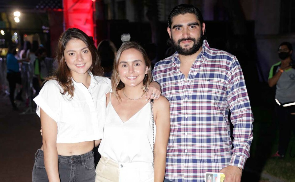 Marce González, Sofía Lozano y Miguel Cavazos / Fotos: Daniel Saldívar