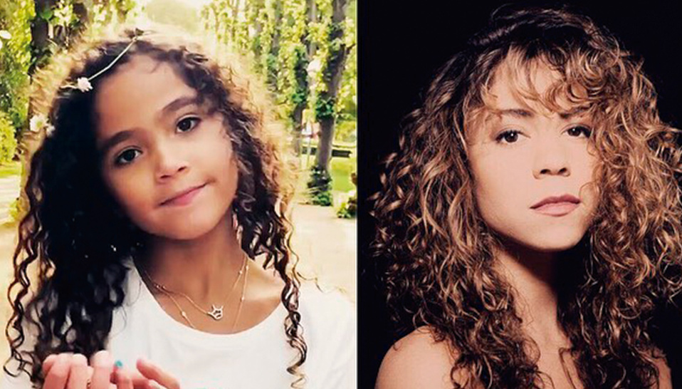 Monroe Cannon es igual a Mariah Carey en su debut como modelo