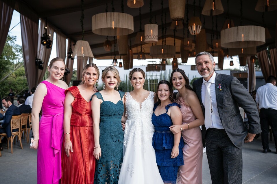 Vale junto a sus hermanos y primas Bremer / Foto: Mino Mora