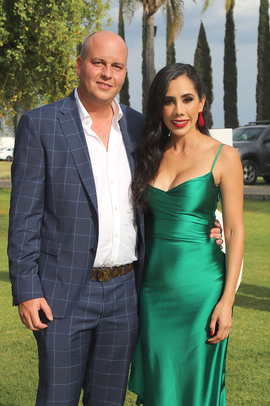 Jorge Gutiérrez y Carolina Toussaint