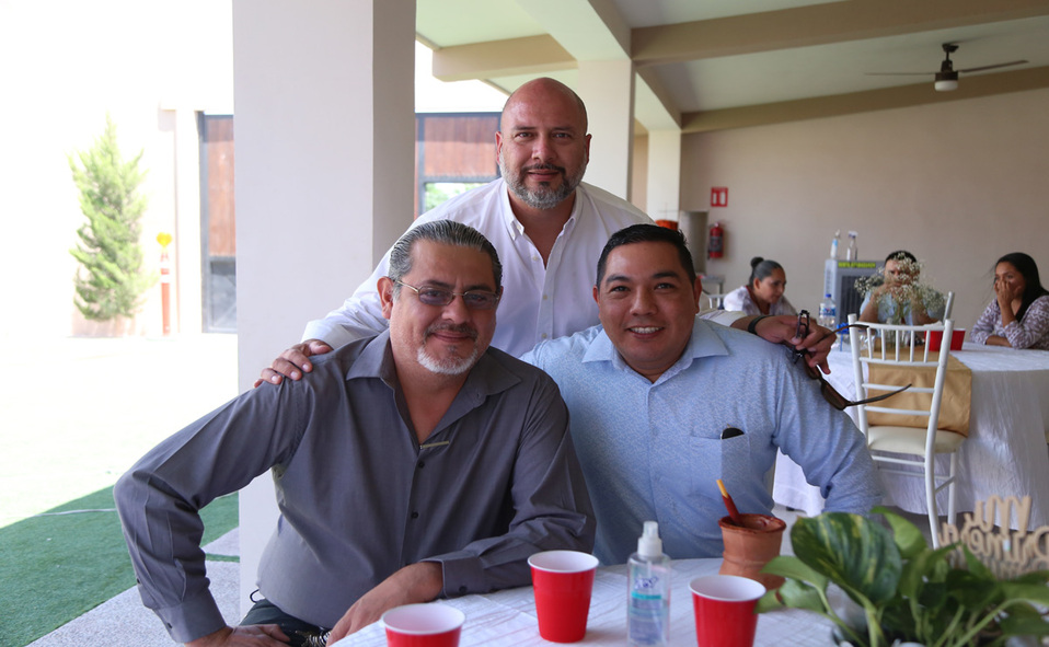 Manuel, Javier y David