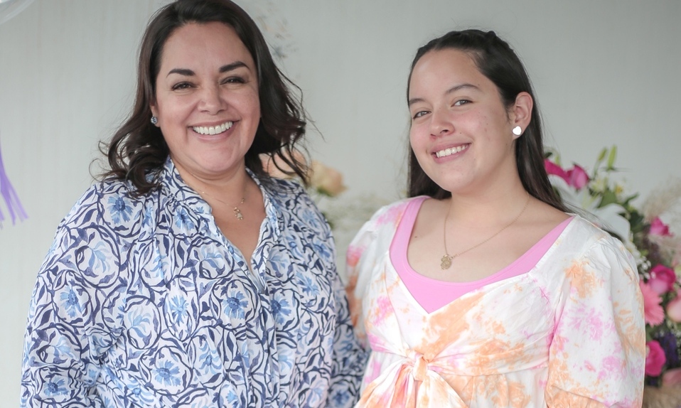 Andrea Montufar y Victoria Bazán / Foto: Carlos Dayan Aparicio.