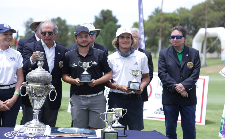 Ganadores del tercer lugar: Andrey y Guilherme de Brasil