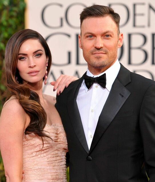 Megan Fox y Brian Austin Green, cuando eran pareja.