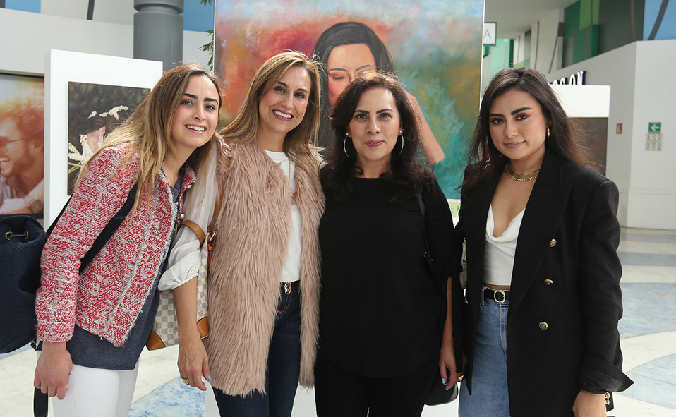 NATALIA BECERRIL, MERCEDES GORDILLO, MARINA GONZÁLEZ Y WENDOLINE BARAJAS